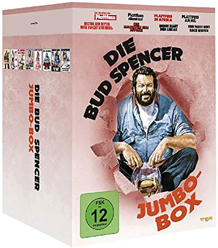 Die Bud Spencer Jumbo Box (8DVD) Die Bud Spencer Jumbo Box (8DVD)