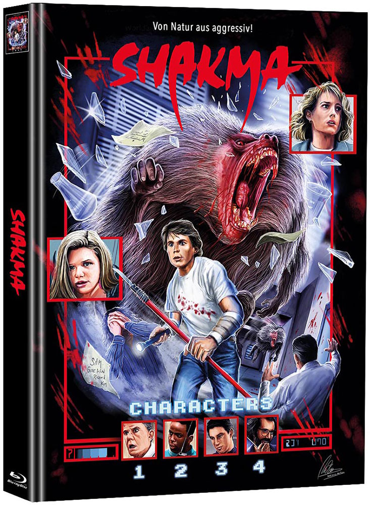 Shakma - Cover B - Mediabook (Blu-Ray) (2Discs) - Limited 222 Edition Shakma - Cover B - Mediabook (Blu-Ray) (2Discs) - Limited 222 Edition