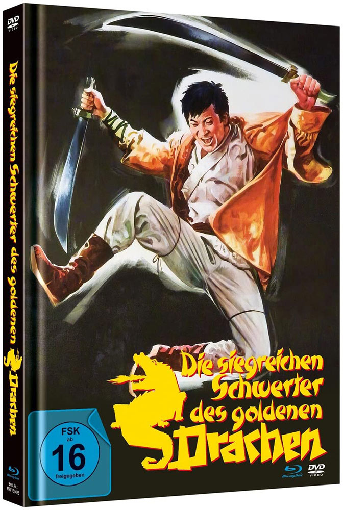 Die siegreichen Schwerter des goldenen Drachen (Blu-Ray+DVD) - Cover B - Mediabook - Limited Edition - Uncut Die siegreichen Schwerter des goldenen Drachen (Blu-Ray+DVD) - Cover B - Mediabook - Limited Edition - Uncut