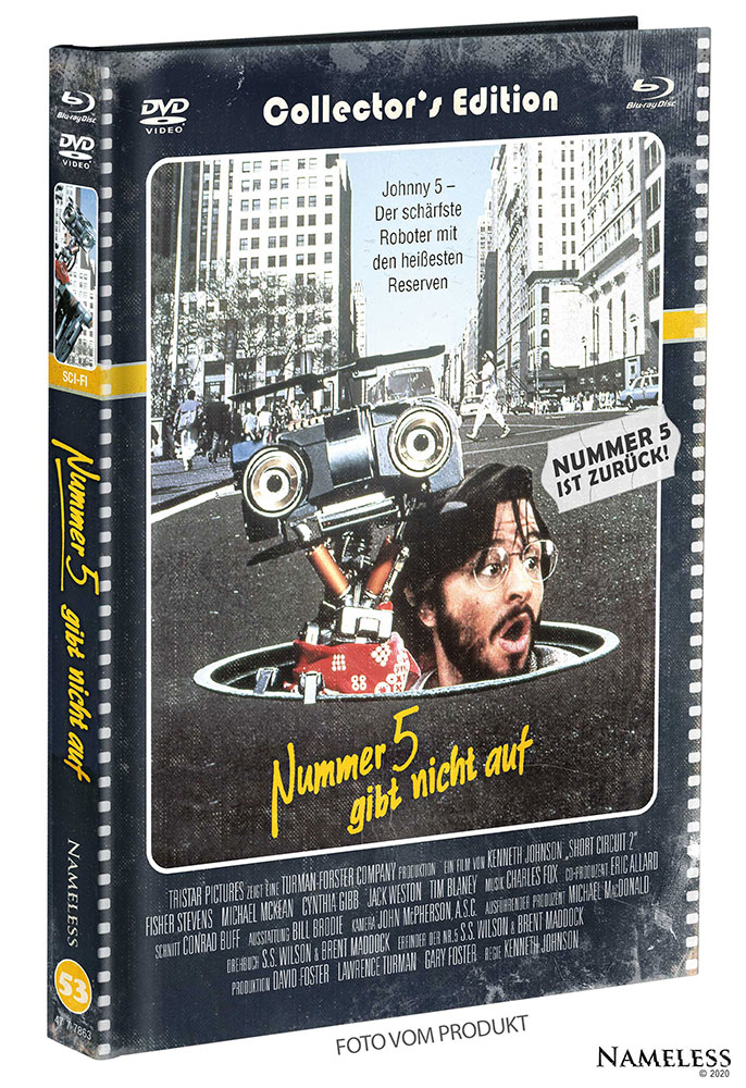 Nummer 5 gibt nicht auf (Blu-Ray+DVD) - Cover D - Mediabook - Limited 333 Edition