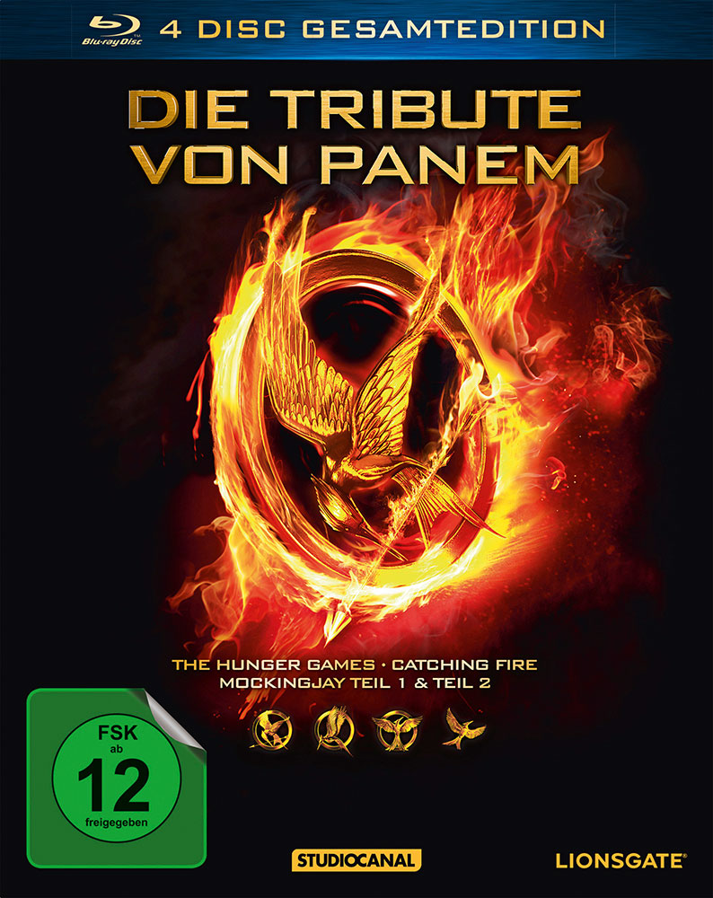 Die Tribute von Panem - Complete Collection (Blu-Ray) (4Discs)