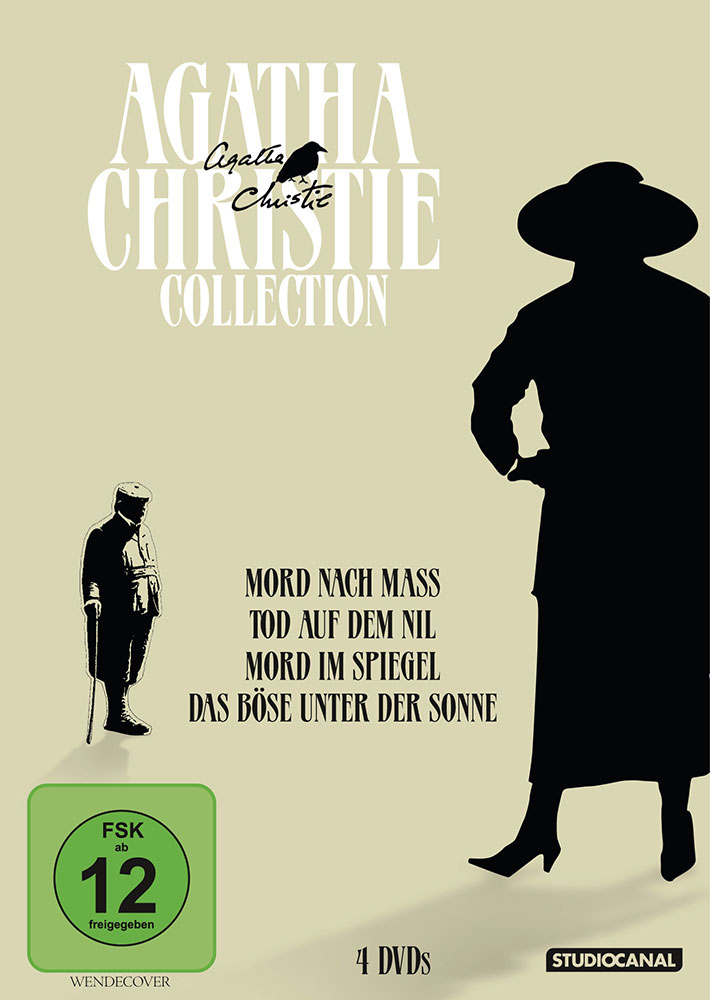 Agatha Christie Collection (4DVD) (Tod auf dem Nil, Das Böse unter der Sonne, Mord im Spiegel & Mord nach Maß)