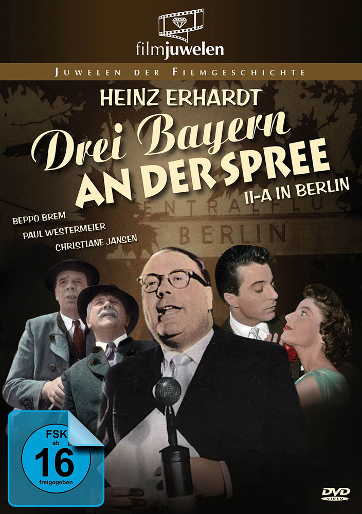 Drei Bayern an der Spree (s/w) - Heinz Erhardt
