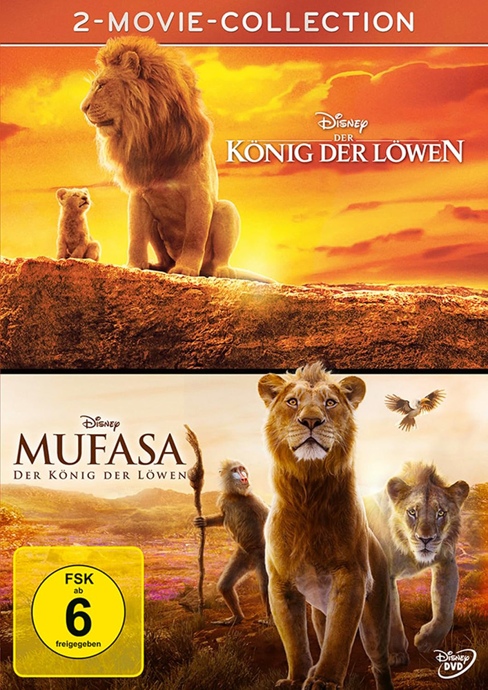 Der König der Löwen & Mufasa (2DVD)