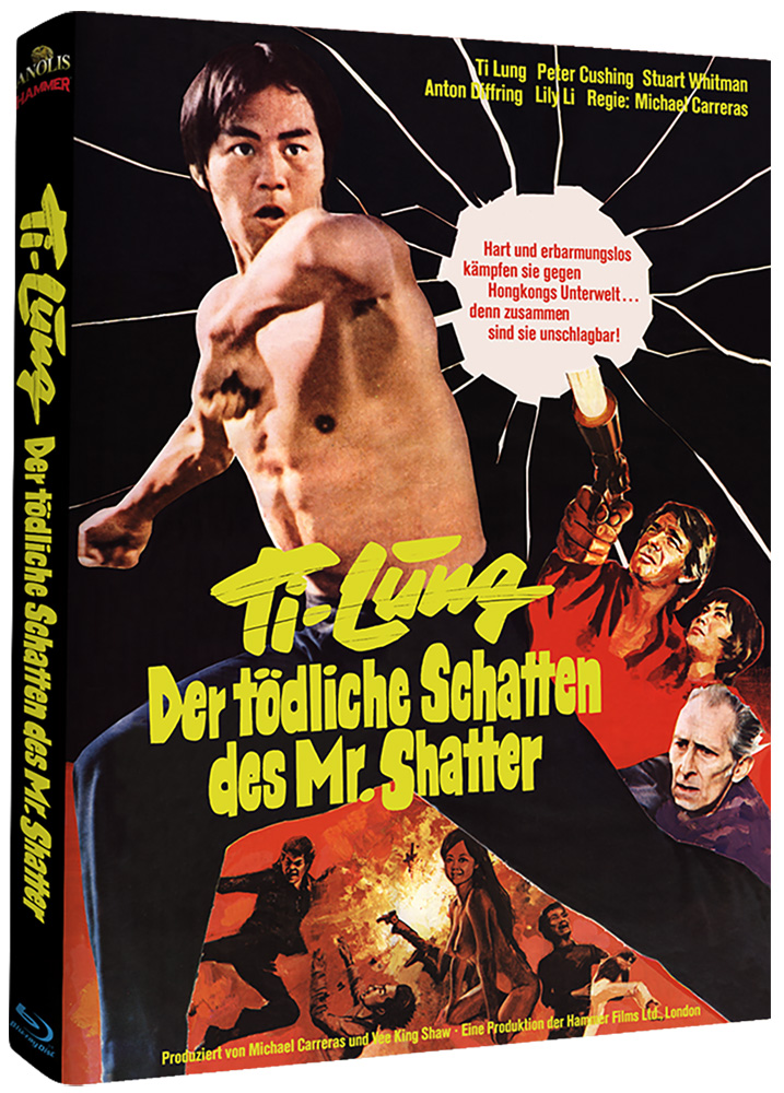 Ti Lung - Der tödliche Schatten des Mr. Shatter(Blu-Ray) - Cover D - Mediabook - Limited Edition