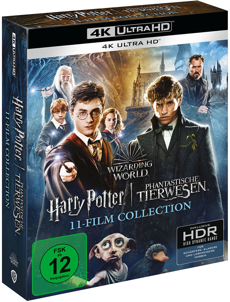 Harry Potter & Phantastische Tierwesen (4K UHD) (11Discs) - Wizarding World 11-Film Collection Harry Potter & Phantastische Tierwesen (4K UHD) (11Discs) - Wizarding World 11-Film Collection