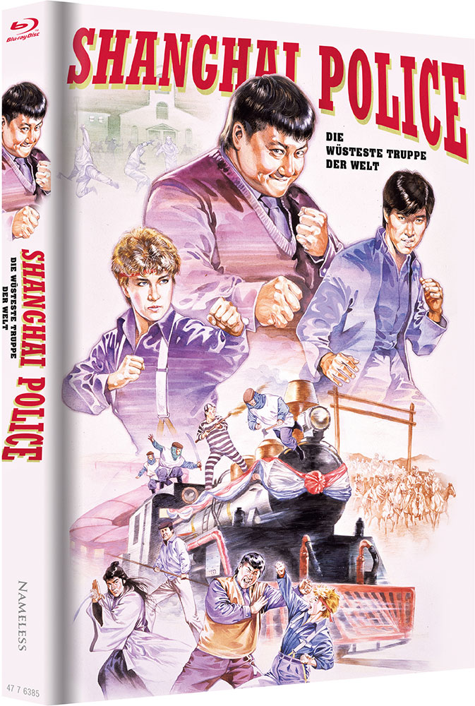 Shanghai Police - Cover A - Mediabook (Blu-Ray) (3Discs) - Limited 444 Edition