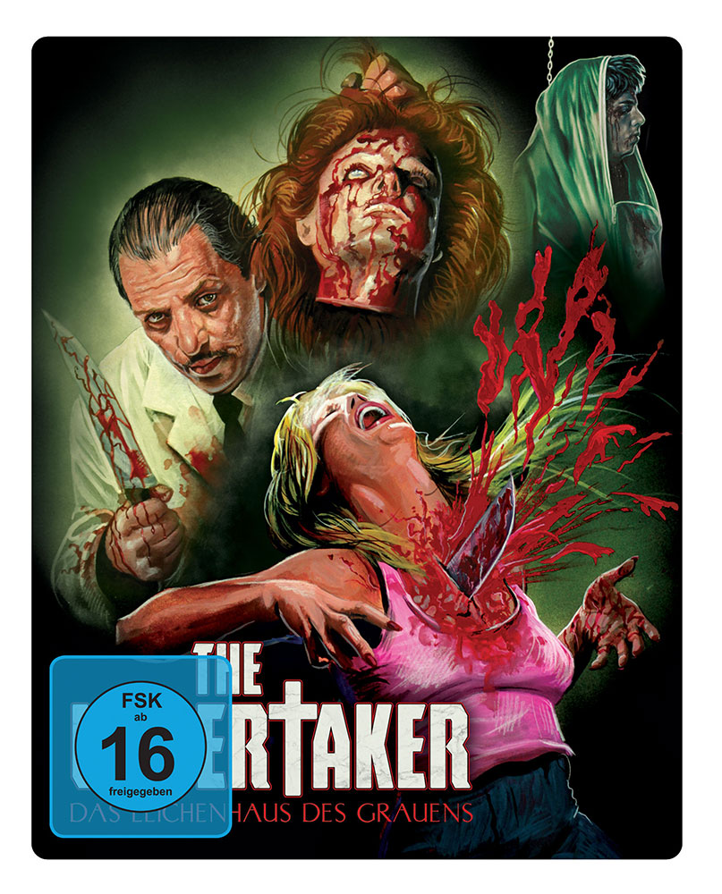 The Undertaker (Das Leichenhaus des Grauens) (Blu-Ray) (4Discs) - FuturePak - Uncut