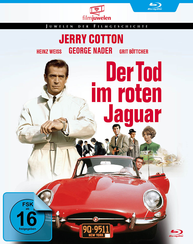 Jerry Cotton - Der Tod im roten Jaguar (Blu-Ray)