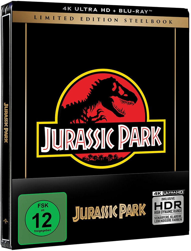 Jurassic Park (4K UHD+Blu-Ray) - SteelBook - Limited Edition