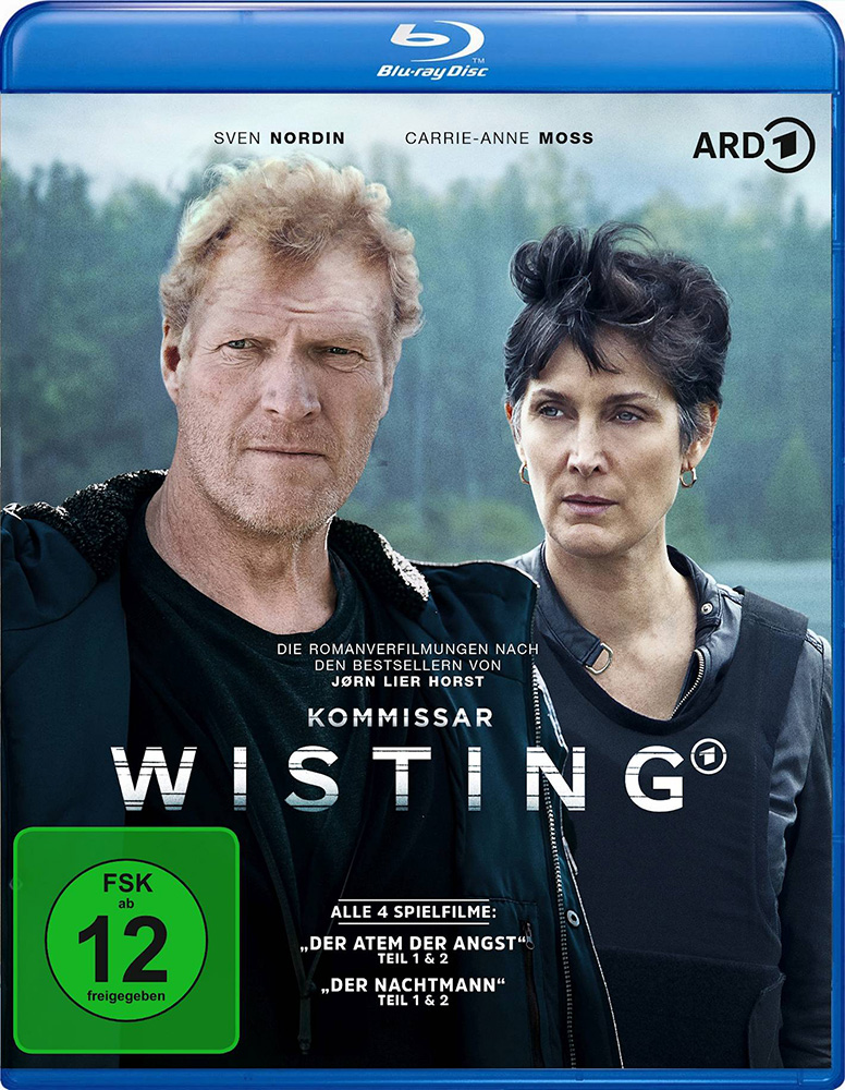 Kommissar Wisting - Der Atem der Angst (1+2) & Der Nachtmann (1+2)  (Blu-Ray) (2Discs)