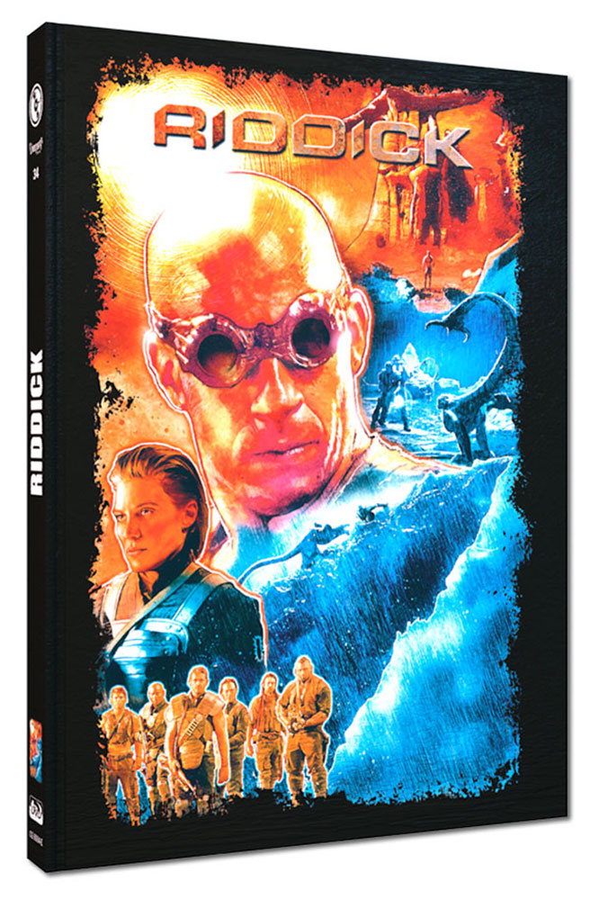 Riddick - Überleben ist seine Rache - Cover E - Mediabook (Blu-Ray+DVD) - Limited 111 Edition Riddick - Überleben ist seine Rache - Cover E - Mediabook (Blu-Ray+DVD) - Limited 111 Edition