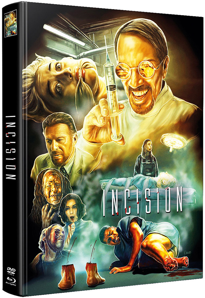 Incision (Blu-Ray) (2Discs) - Mediabook (Wattiert) - Limited 144 Edition Incision (Blu-Ray) (2Discs) - Mediabook (Wattiert) - Limited 144 Edition