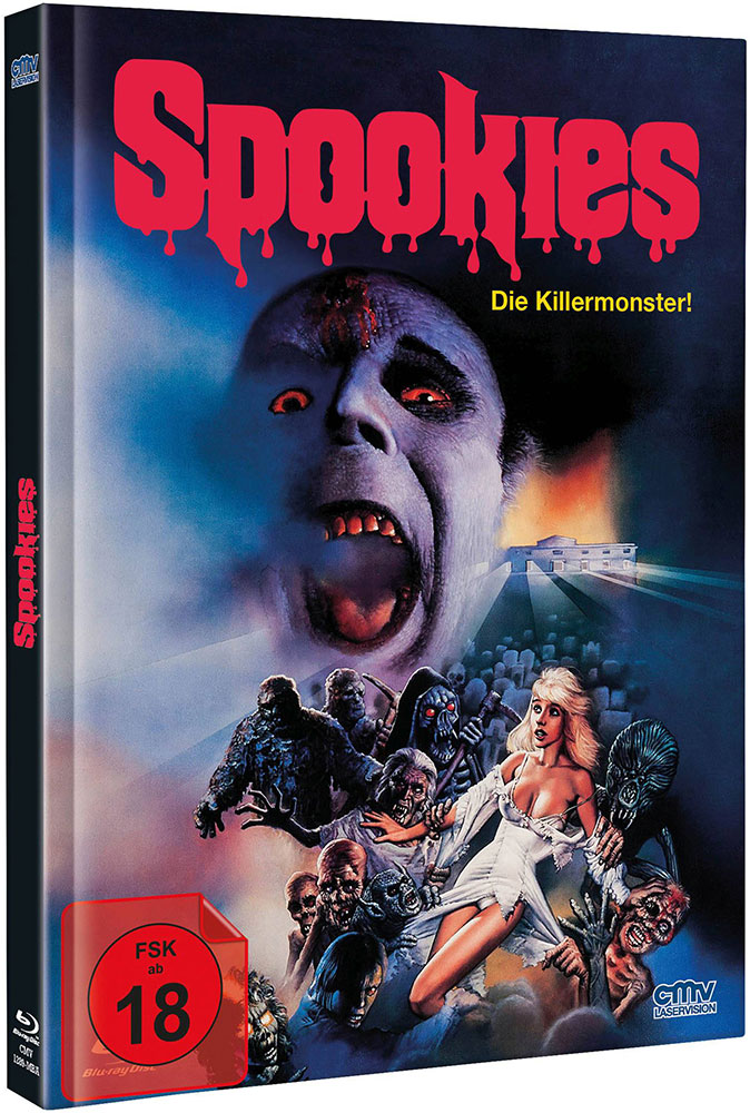 Spookies - Die Killermonster - Cover A - Mediabook (Blu-Ray+DVD) - Limited 500 Edition Spookies - Die Killermonster - Cover A - Mediabook (Blu-Ray+DVD) - Limited 500 Edition