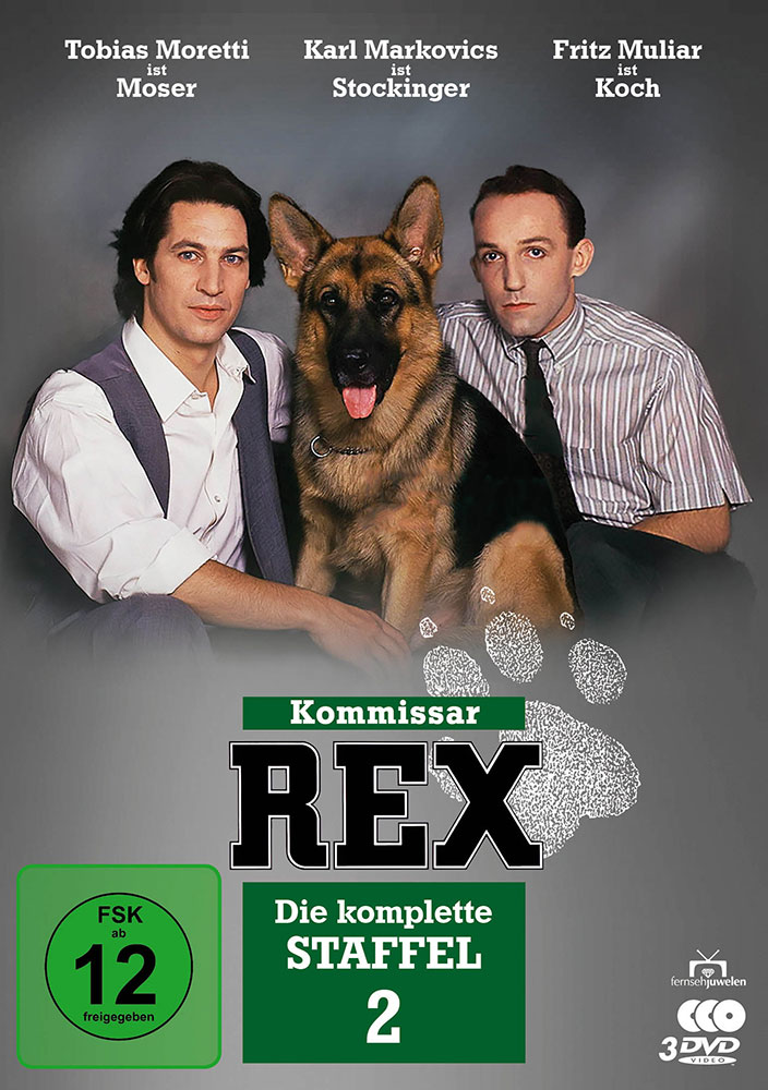 Kommissar Rex - Die komplette 2. Staffel (3DVD) Kommissar Rex - Die komplette 2. Staffel (3DVD)