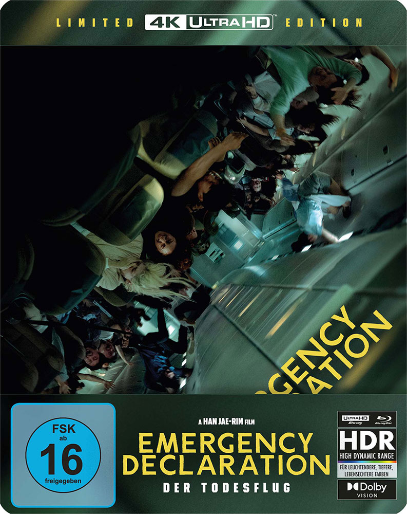 Emergency Declaration - Der Todesflug (4K UHD+Blu-Ray) - Limited SteelBook Edition Emergency Declaration - Der Todesflug (4K UHD+Blu-Ray) - Limited SteelBook Edition