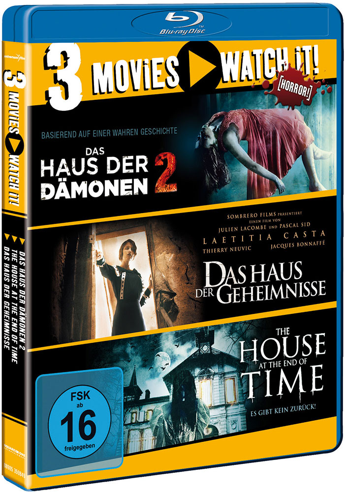Das Haus der Dämonen 2 / Das Haus der Geheimnisse / The House At The End Of Time (Blu-Ray) (3Discs)