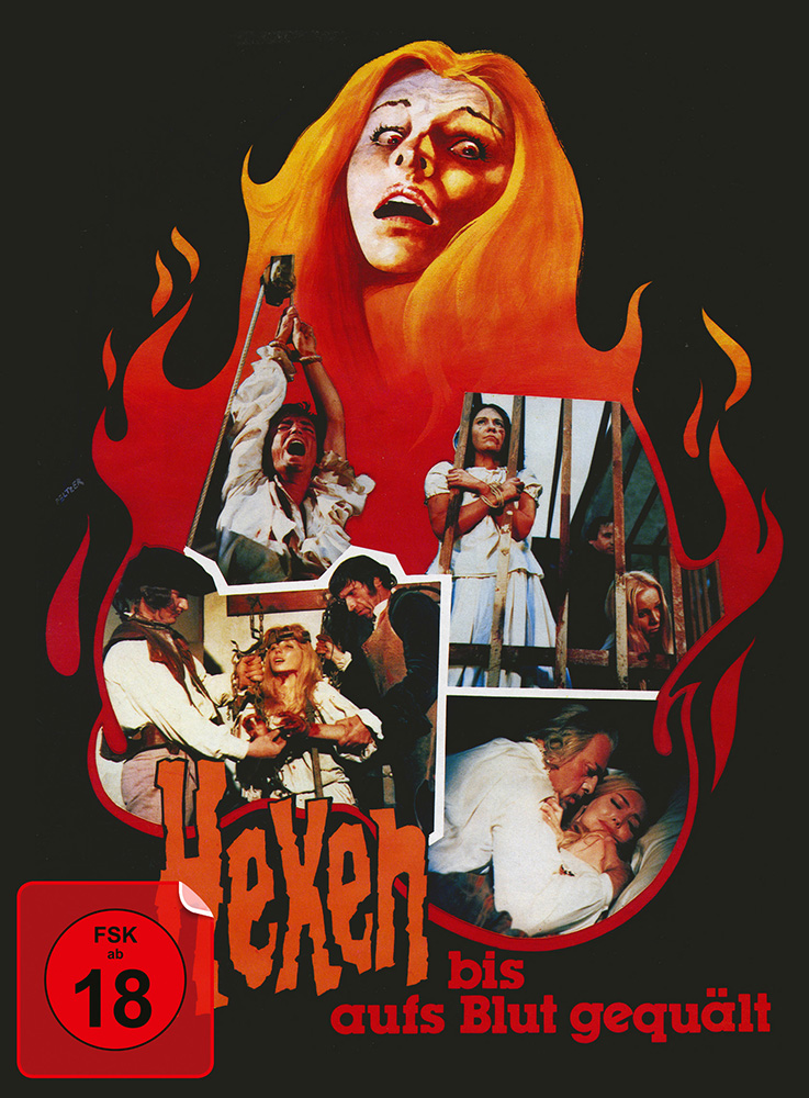 Hexen bis aufs Blut gequält (4K UHD+3Blu-Rays) - Cover F - Mediabook - Limited 666 Edition