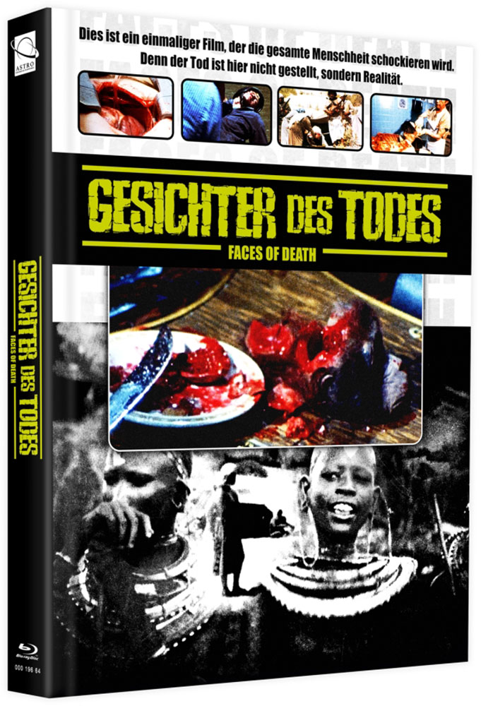 Gesichter des Todes (2Blu-Ray+DVD) - Cover C - Mediabook - Limited 100 Edition