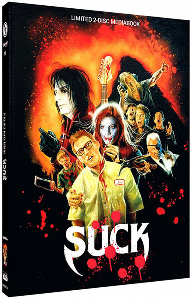 Suck - Bis(s) zum Erfolg! (Blu-Ray+DVD) - Cover A - Mediabook - Limited 222 Edition