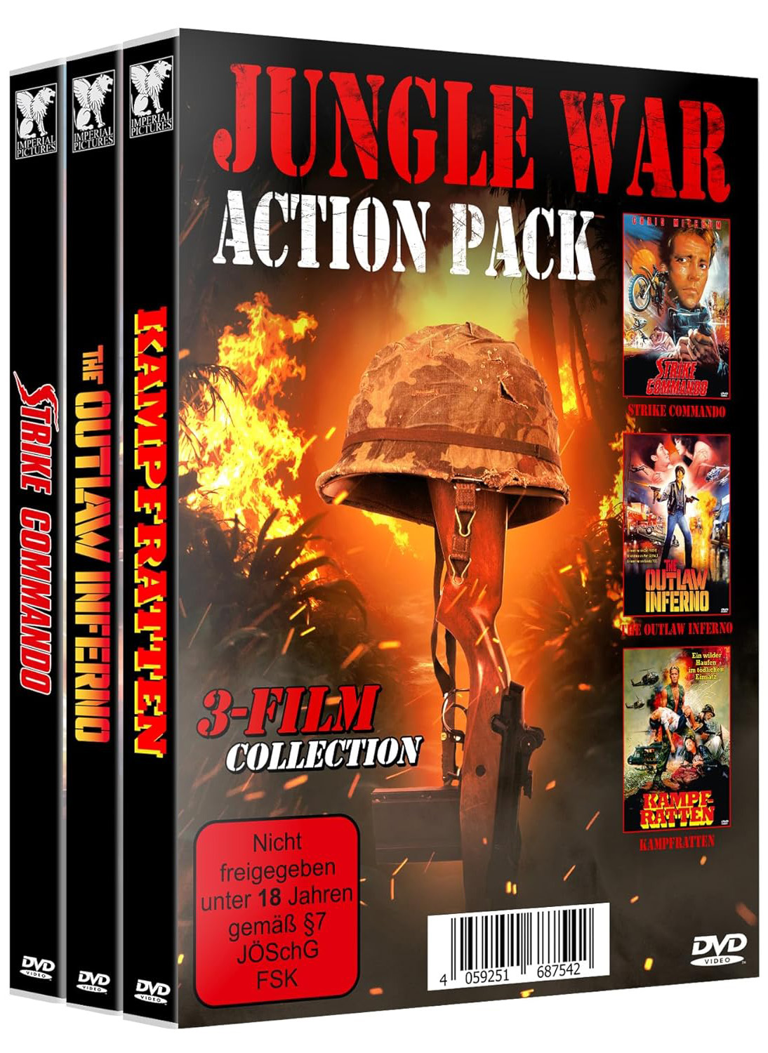 Jungle War Action Pack (3DVD)