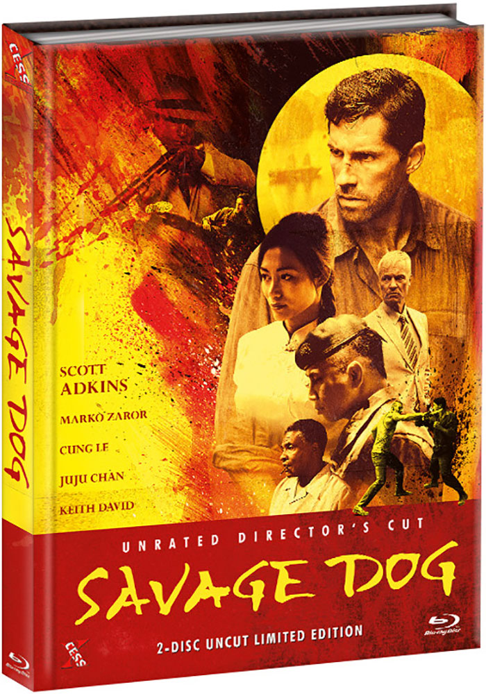Savage Dog (Blu-Ray+DVD) - Cover B - Mediabook - Unrated Directors Cut - Limited 333 Edition