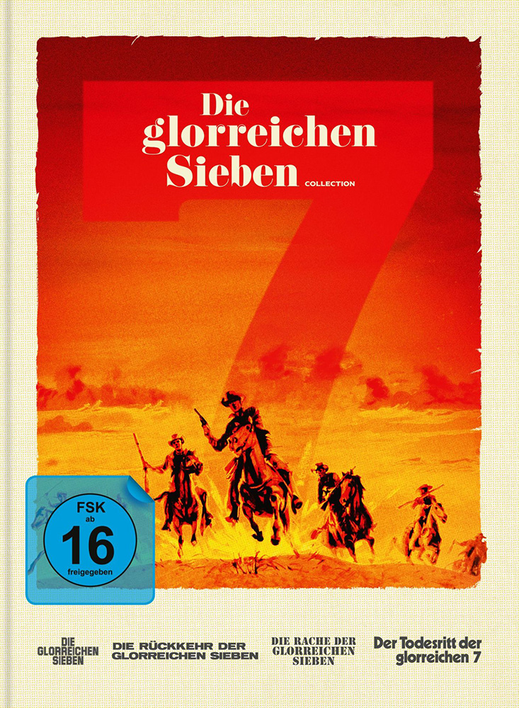 Die glorreichen Sieben Collection (4K UHD+5Blu-Rays) - Limited 4-Movie Collection Edition - Neuauflage