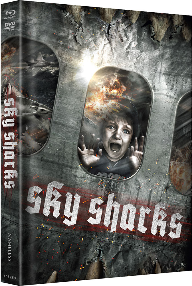 Sky Sharks - Cover A - Mediabook (Blu-Ray+DVD) (4Discs) - Limited 500 Edition Sky Sharks - Cover A - Mediabook (Blu-Ray+DVD) (4Discs) - Limited 500 Edition