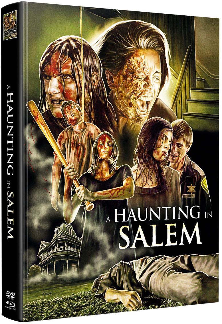 A Haunting in Salem (Blu-ray) (2Discs) - Mediabook (Wattiert) - Limited 100 Edition