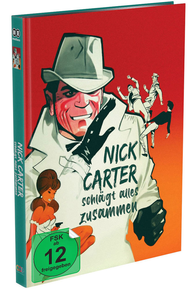 Nick Carter schlägt alles zusammen - Cover A - Mediabook (Blu-Ray+DVD) - Limited Edition Nick Carter schlägt alles zusammen - Cover A - Mediabook (Blu-Ray+DVD) - Limited Edition