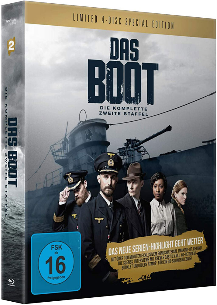 Das Boot - Staffel 2 (Blu-Ray) (4Discs) - Special Edition Das Boot - Staffel 2 (Blu-Ray) (4Discs) - Special Edition