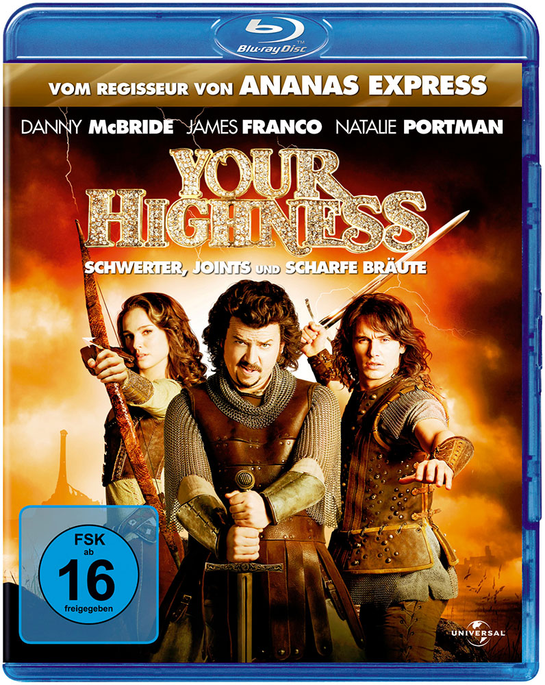 Your Highness - Schwerter, Joints und scharfe Bräute (Blu-Ray)