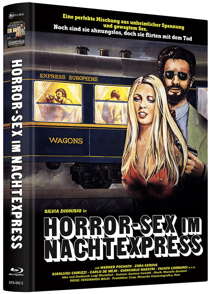 Horror-Sex im Nachtexpress (Blu-Ray+DVD) - Cover E - Mediabook (Wattiert) - Limited 222 Edition Horror-Sex im Nachtexpress (Blu-Ray+DVD) - Cover E - Mediabook (Wattiert) - Limited 222 Edition