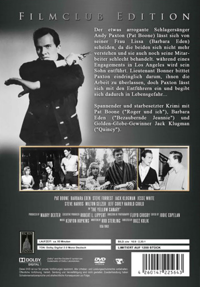 Kennwort: Canary - Filmclub Edition Vol. 44 Kennwort: Canary - Filmclub Edition Vol. 44