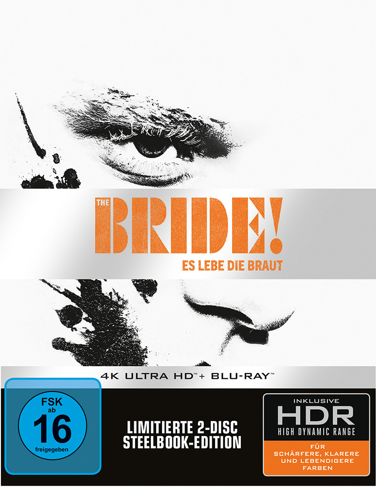 The Bride! - Es lebe die Braut (4K UHD+Blu-Ray) - Limited SteelBook Edition