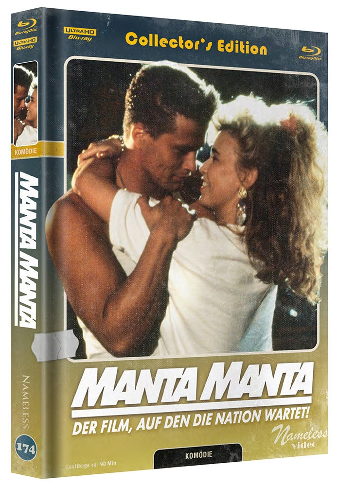 Manta Manta (4K UHD+Blu-Ray) - Cover C - Mediabook - Limited 222 Edition