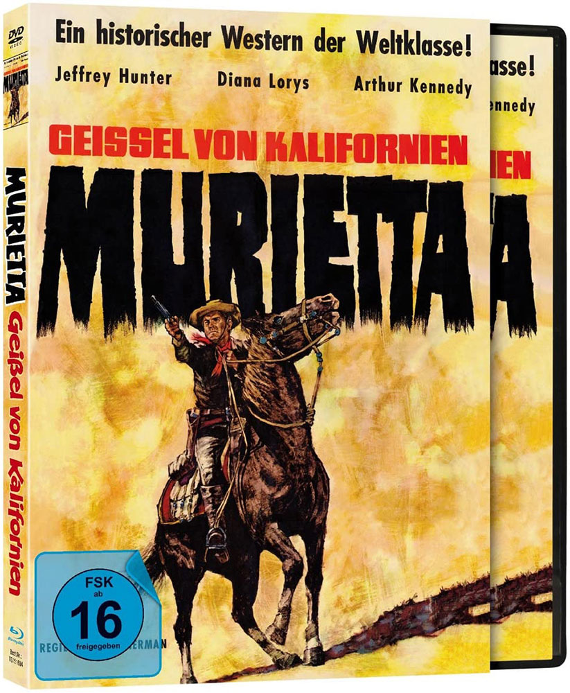 Murietta - Geißel von Kalifornien (Blu-Ray+DVD) - Cover B - Limited 500 Edition