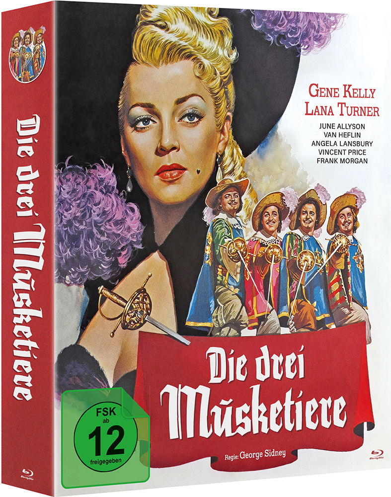 Die drei Musketiere (1948) (Blu-ray+DVD) - Digipack Die drei Musketiere (1948) (Blu-ray+DVD) - Digipack