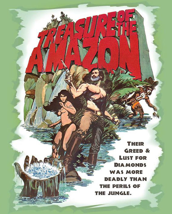 Treasure of the Amazon (Blu-Ray+DVD) - Limited 250 Edition - Scanavo Box