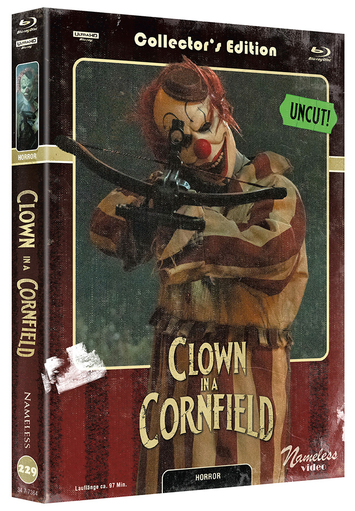 Clown In A Cornfield (4K UHD+Blu-Ray) - Cover C - Mediabook - Limited 444 Edition Clown In A Cornfield (4K UHD+Blu-Ray) - Cover C - Mediabook - Limited 444 Edition