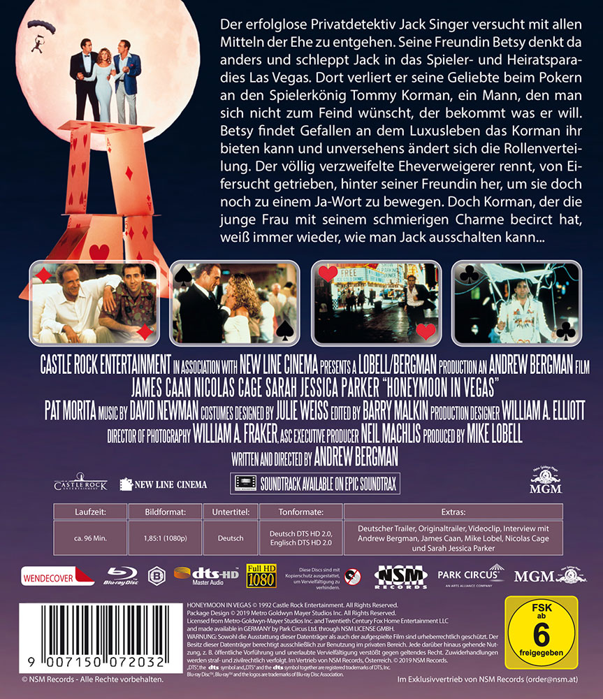 Honeymoon in Vegas (Blu-Ray) Honeymoon in Vegas (Blu-Ray)
