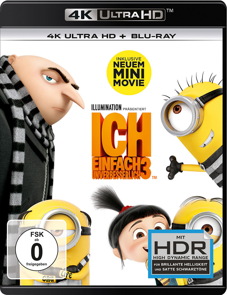Ich - Einfach unverbesserlich 3 (4K UHD+Blu-Ray)