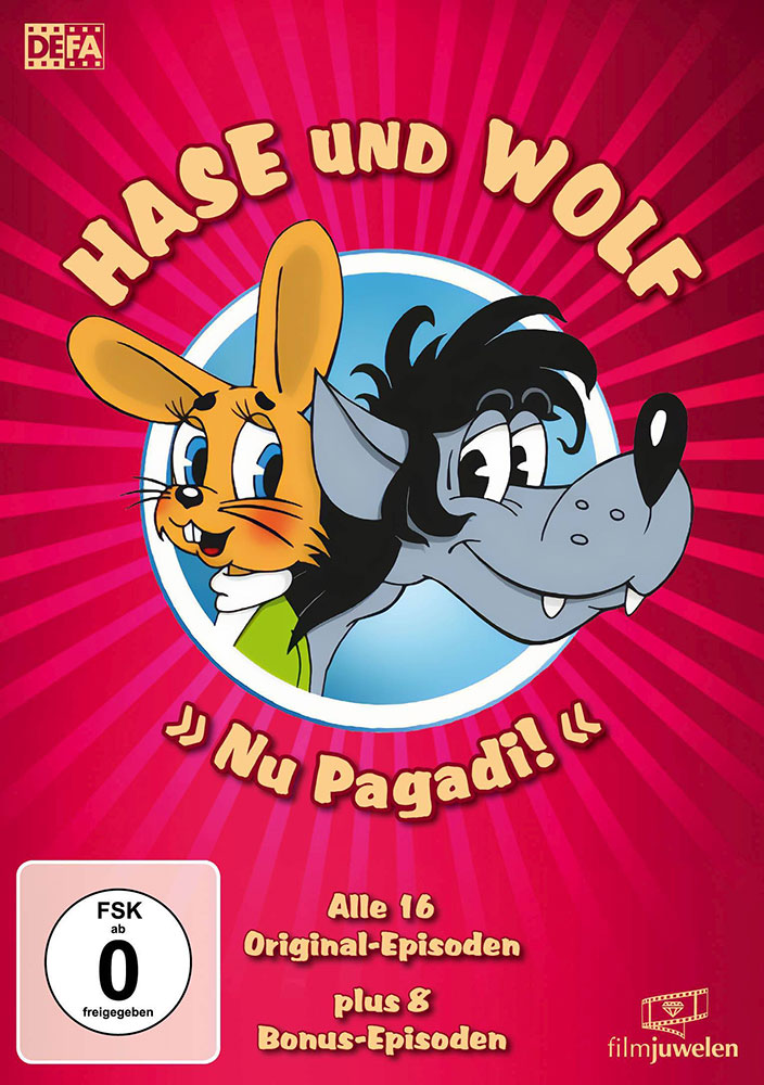 Hase und Wolf  (Nu Pagadi! / Na warte!) (2DVDs) - alle 16 Original-Episoden plus 8 Bonus-Episoden