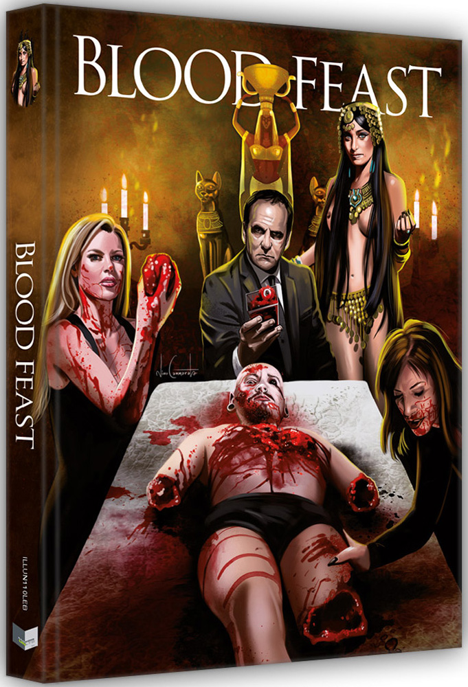 Blood Feast - Blutiges Festmahl (Blu-Ray) - Cover B - Mediabook - Limited 333 Edition + Bonus Blu-Ray: Blood Feast (1963) Blood Feast - Blutiges Festmahl (Blu-Ray) - Cover B - Mediabook - Limited 333 Edition + Bonus Blu-Ray: Blood Feast (1963)
