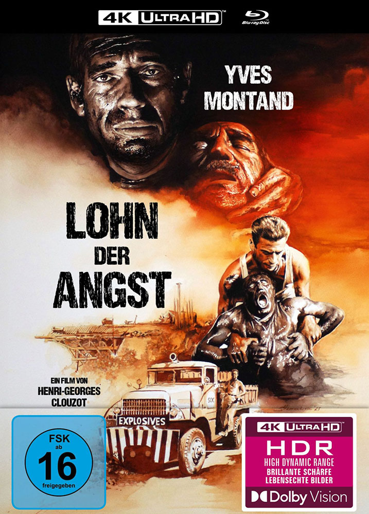 Lohn der Angst (s/W) (4K UHD+Blu-Ray) - Mediabook - Limited Edition