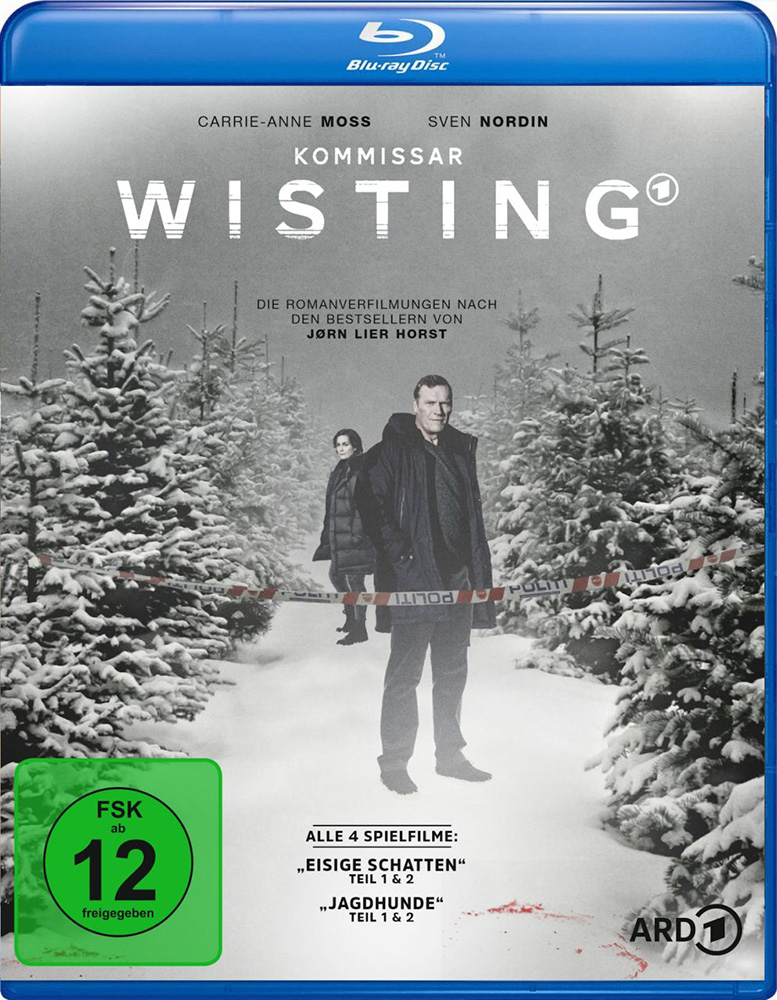 Kommissar Wisting - Eisige Schatten (1+2) & Jagdhunde (1+2) (Blu-Ray)