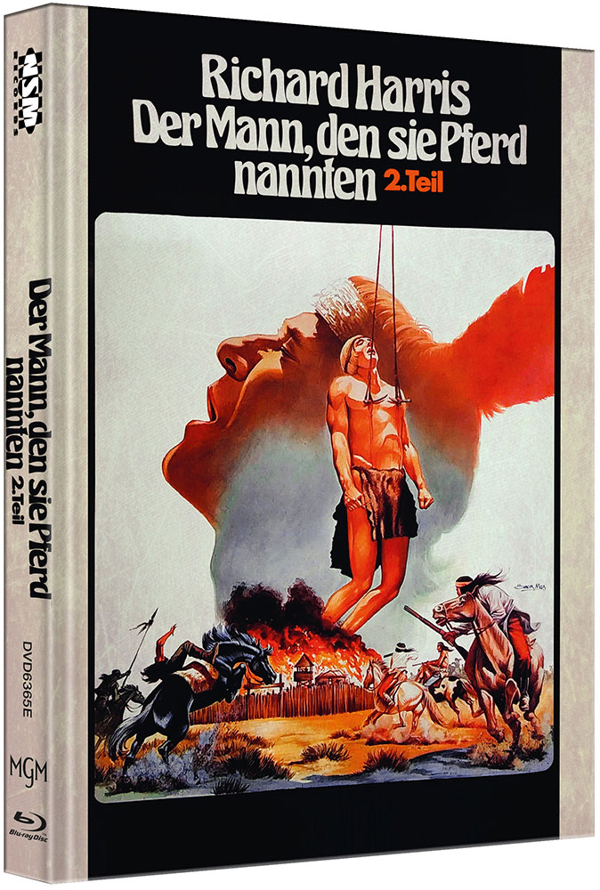 Der Mann, den sie Pferd nannten - 2. Teil (Blu-Ray+DVD) - Cover E - Mediabook - Limited 222 Edition Der Mann, den sie Pferd nannten - 2. Teil (Blu-Ray+DVD) - Cover E - Mediabook - Limited 222 Edition
