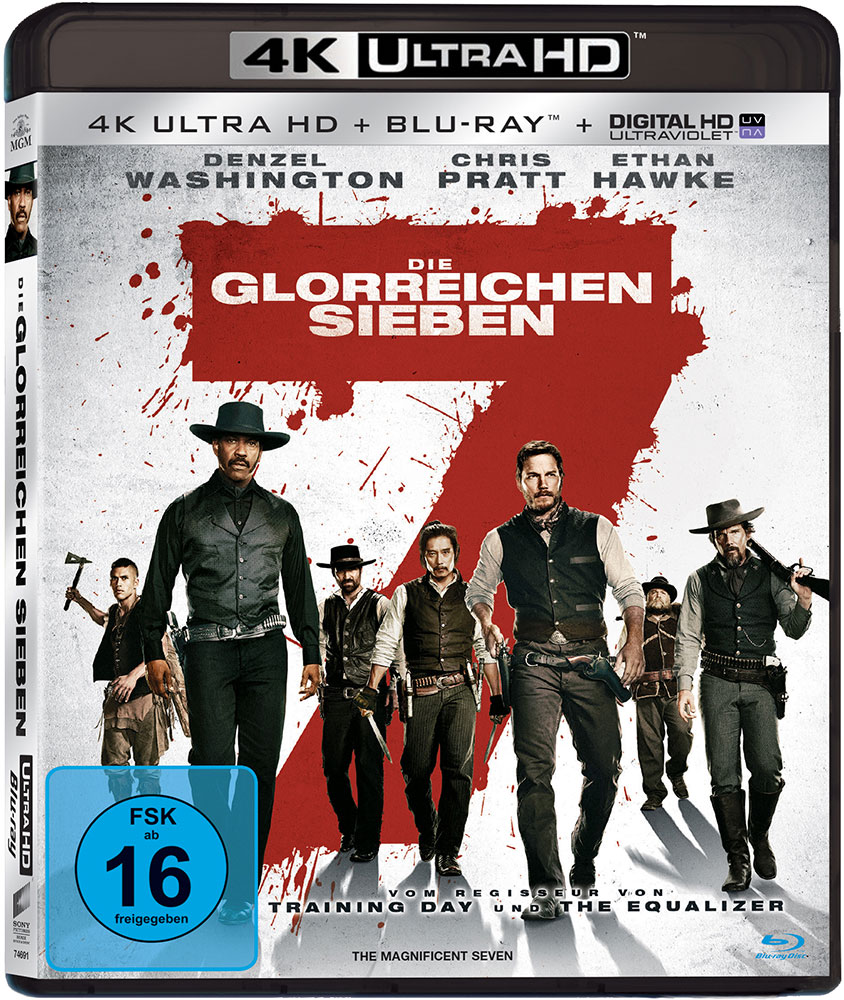 Die Glorreichen Sieben (2016) (4K UHD+Blu-Ray)