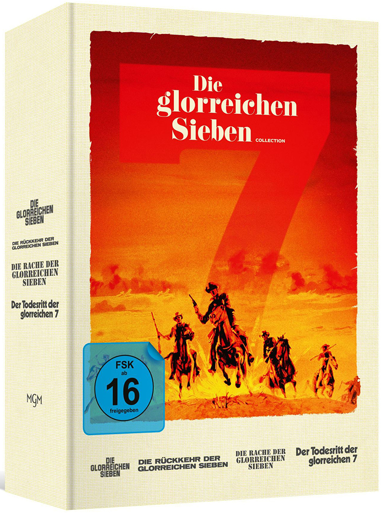 Die glorreichen Sieben Collection (4K UHD+5Blu-Rays) - Limited 4-Movie Collection Edition - Neuauflage