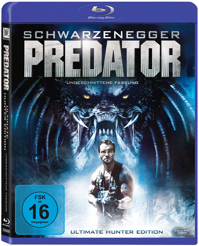 Predator 1 (Blu-Ray - Ultimate Hunter Edition - Uncut